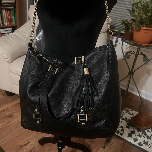 Juicy Couture Handbags - Juicy Couture large leather hobo/tote bag.